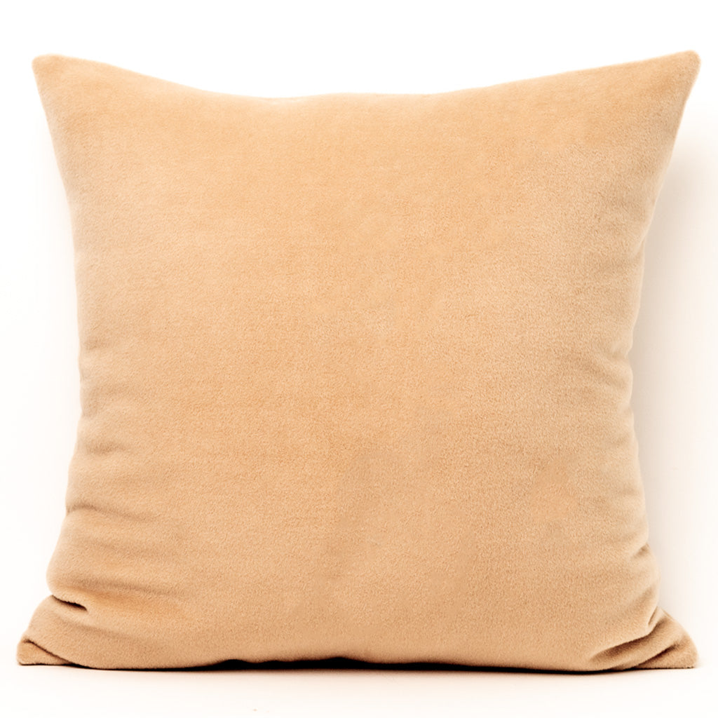 Camel Cashmere Wool Pillow Cover