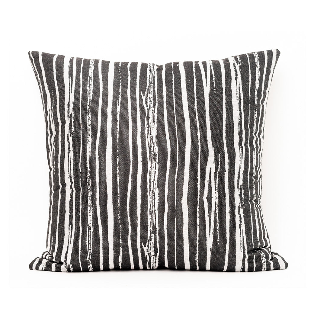 Black Bark  Indoor Outdoor Pillow Cover