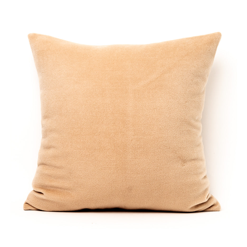 Camel Cashmere Wool Pillow Cover