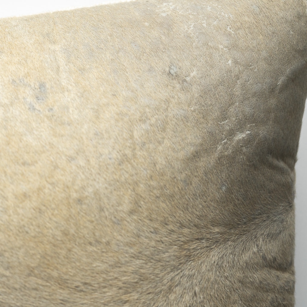 Sepia Reclaimed Hair-on-Hide Small  Pillow