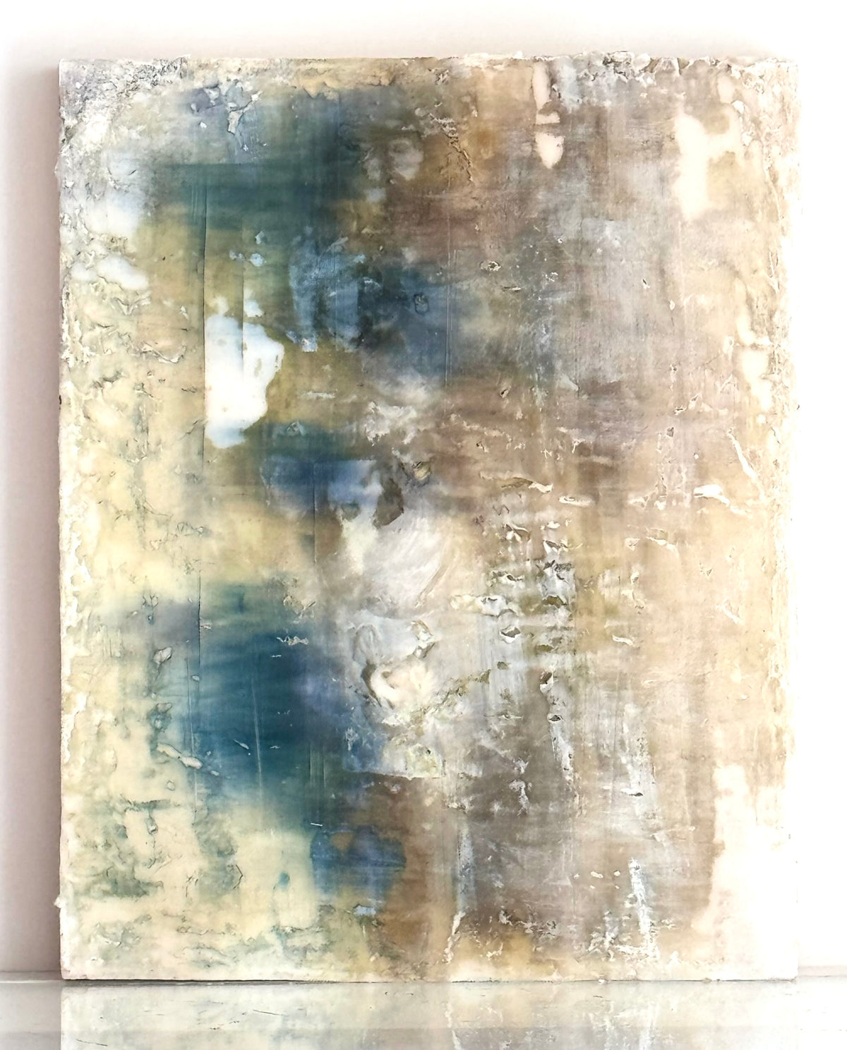 Encaustic and pan pastel original work, ADALÉI Studio, Raleigh NC