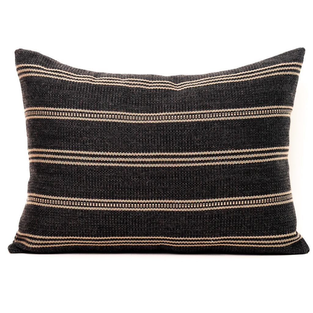 'Noir et Or' Lumbar Pillow