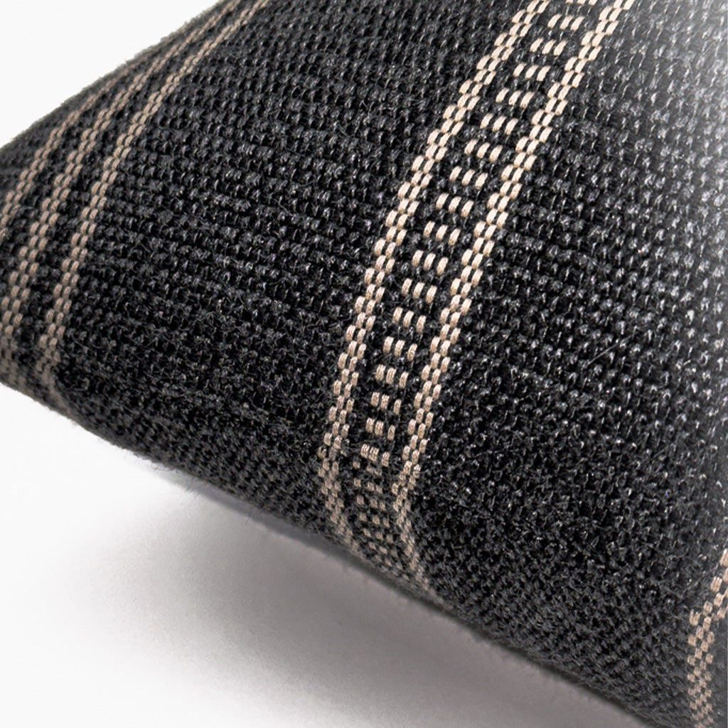 'Noir et Or' Lumbar Pillow