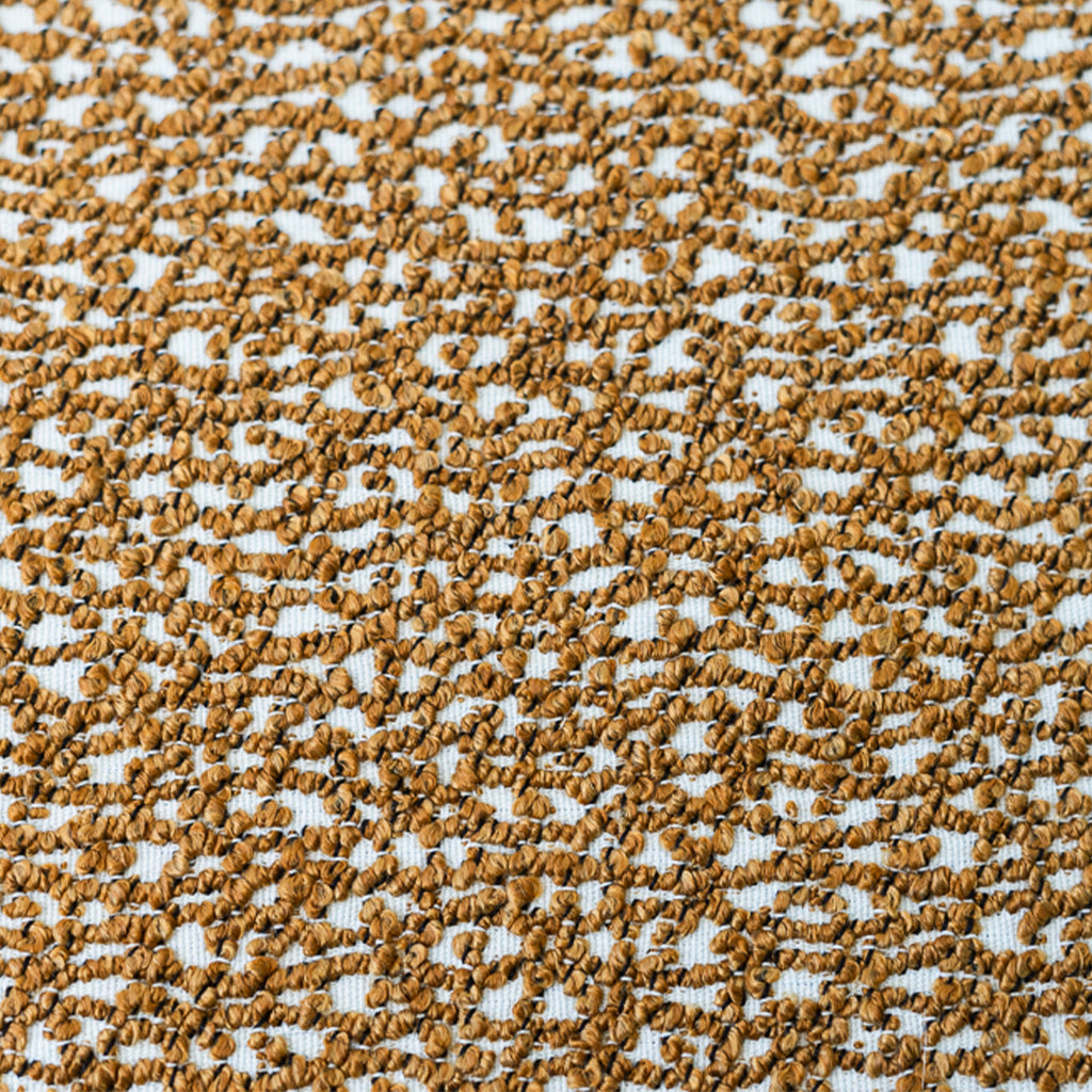 Caramel Embroidery Indoor Outdoor Pillow Cover