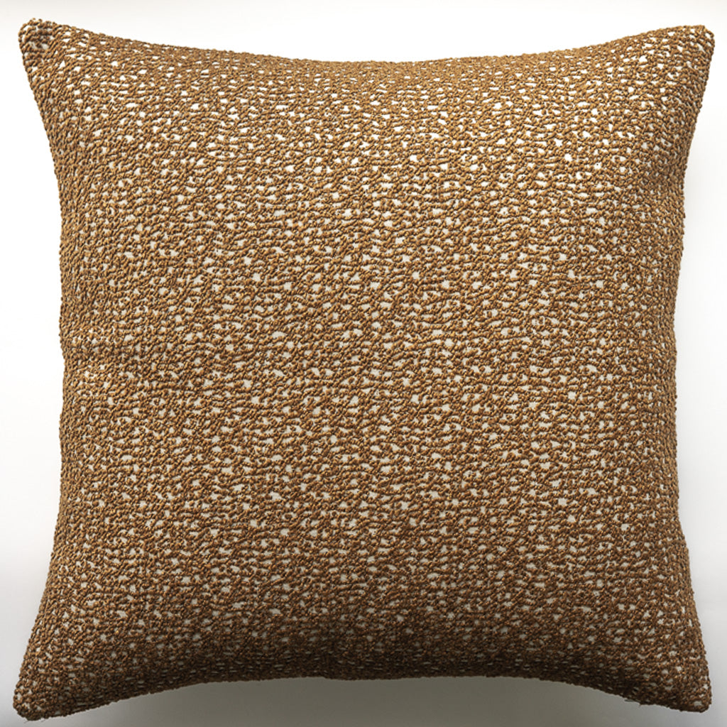 Caramel Chain Embroidery Pillow