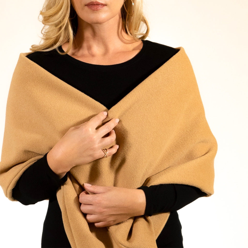 The Camelhair Shoulder Wrap