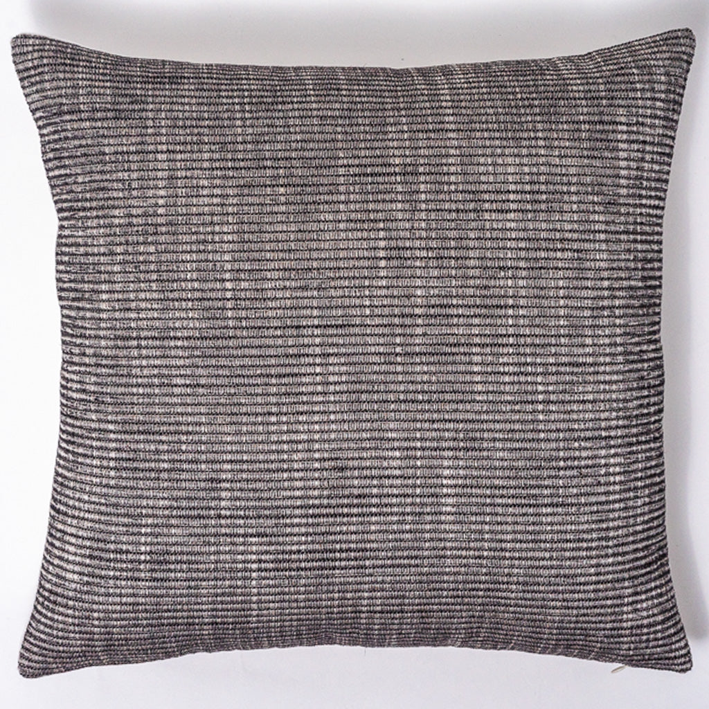 'Noir et Blanc Lines' Pillow