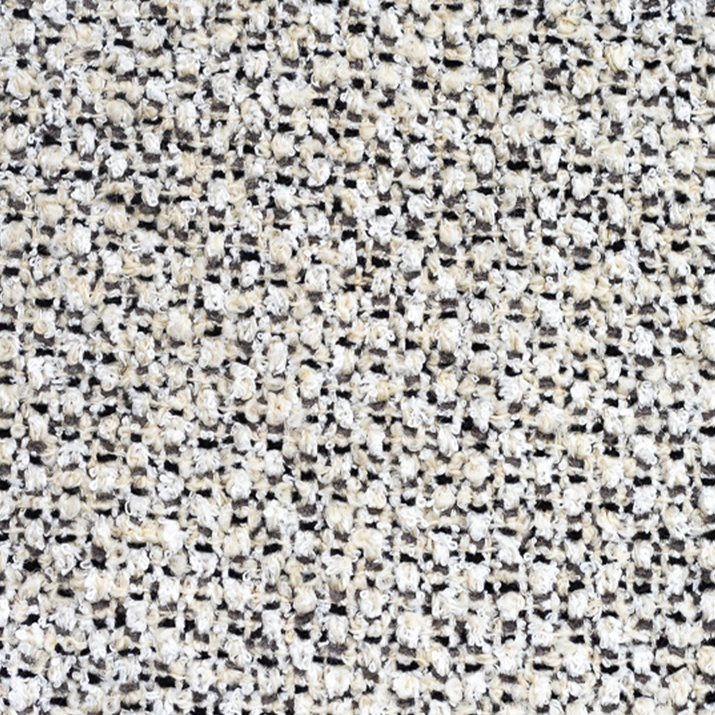 'Noir et Blanc' Boucle Pillow Cover