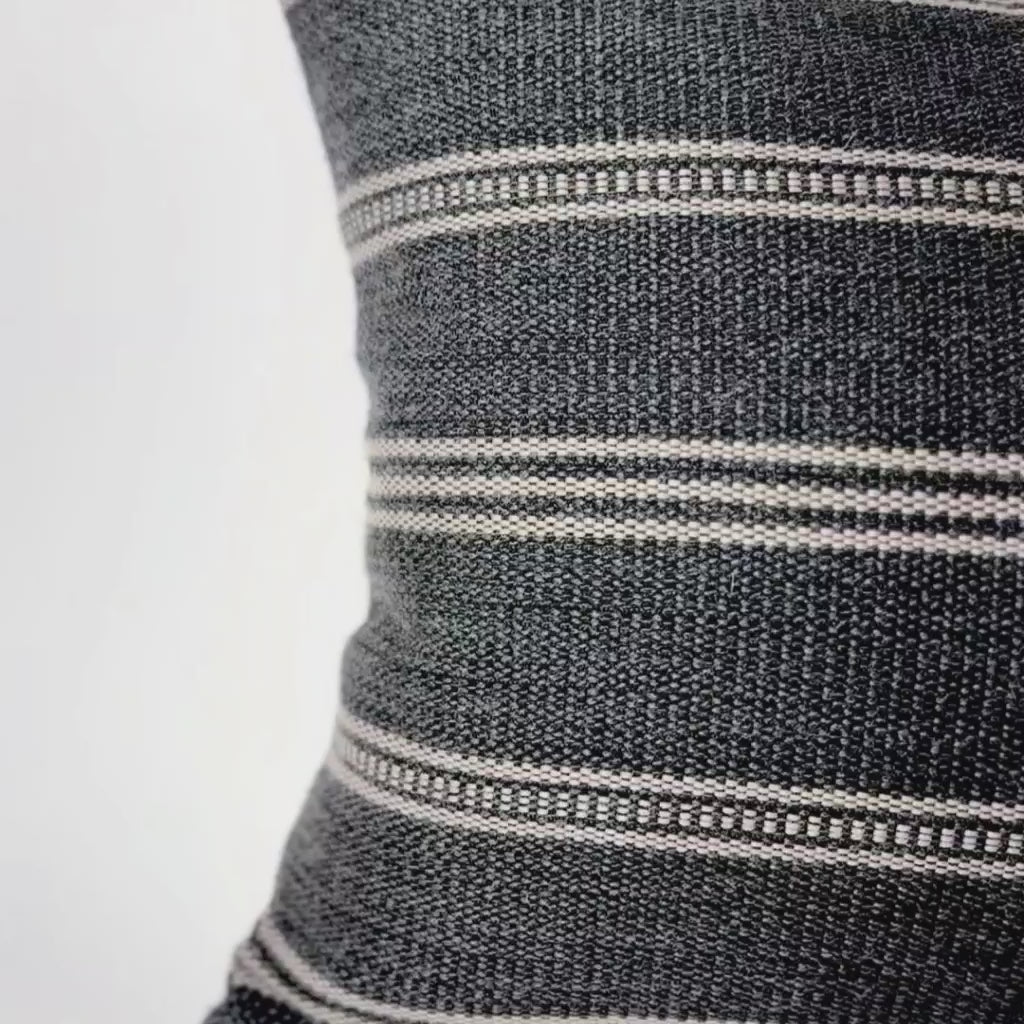 'Noir et Or' Lumbar Pillow