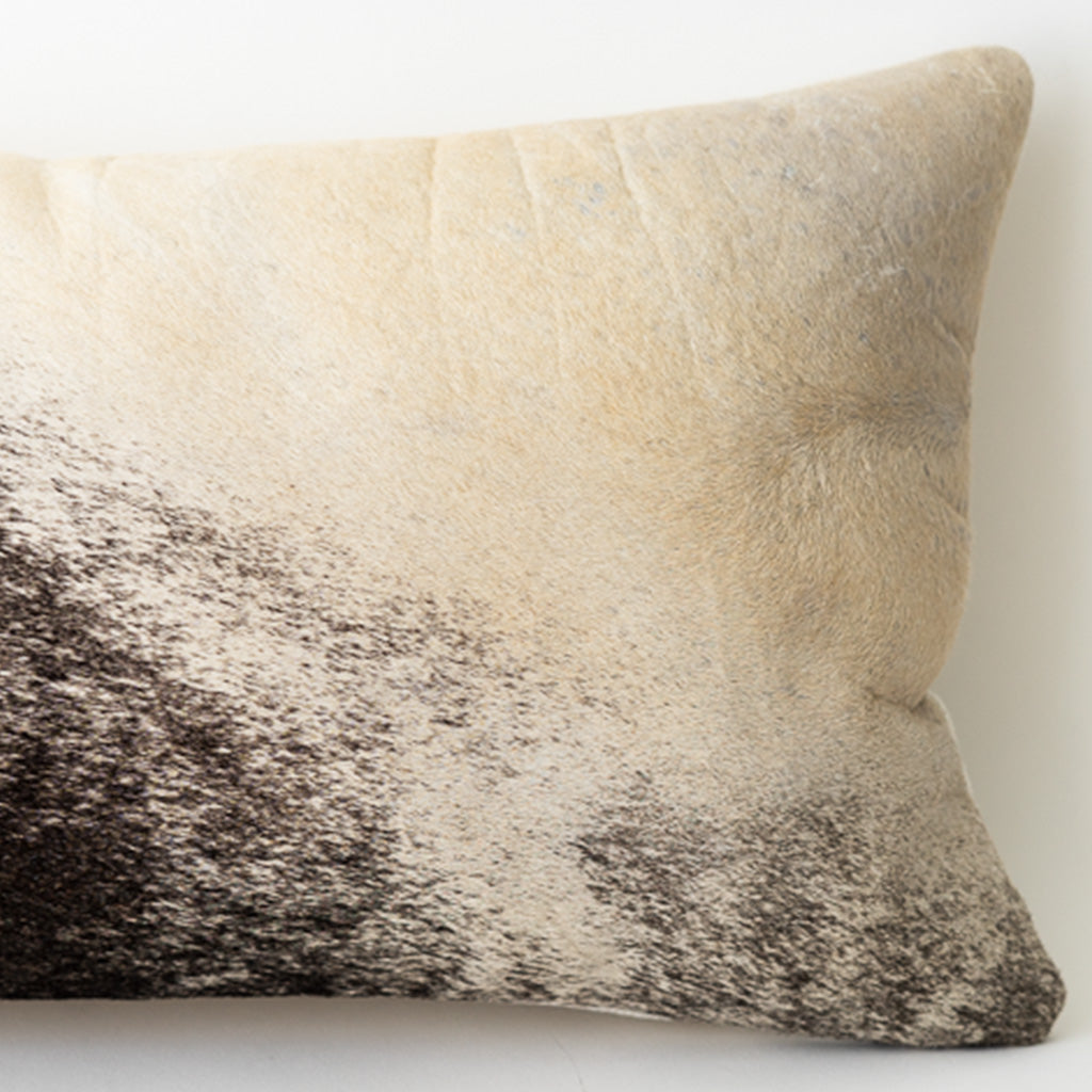Sepia Reclaimed Hair-on-Hide Small  Pillow
