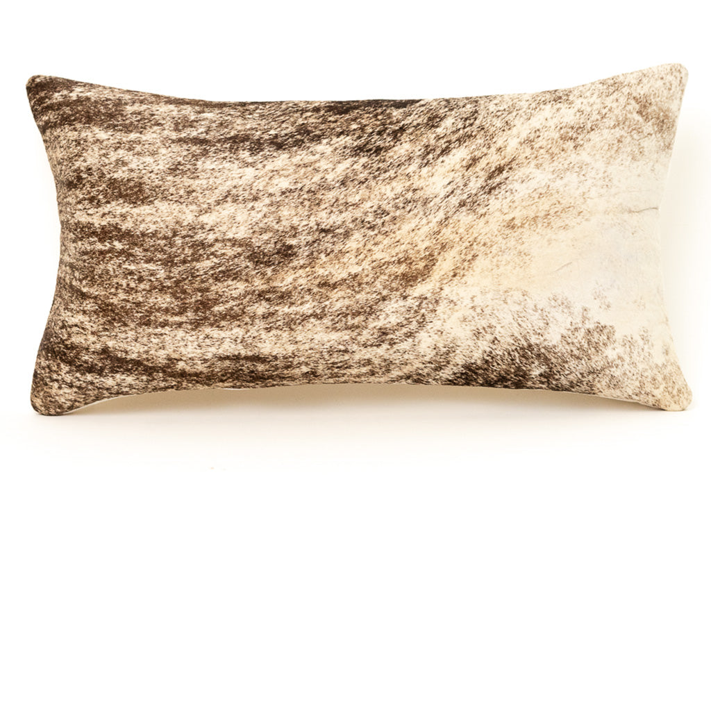 Sepia 2 Hair on Hide Pillow